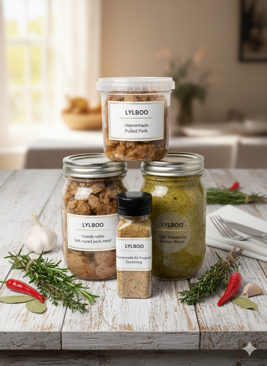 My taste combo epis, Andwi,llyboo dried seasoning & Viande salée