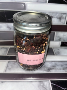 dried hibiscus flowers herbal tea