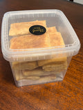 Haitian Patty (French: Pâté Haïtien, Creole: Pate Ayisyen)1 Dozen  moru (goldfish) fillings