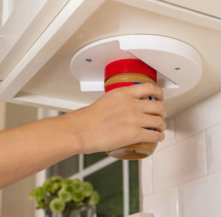 Under Cabinet Jar Opener